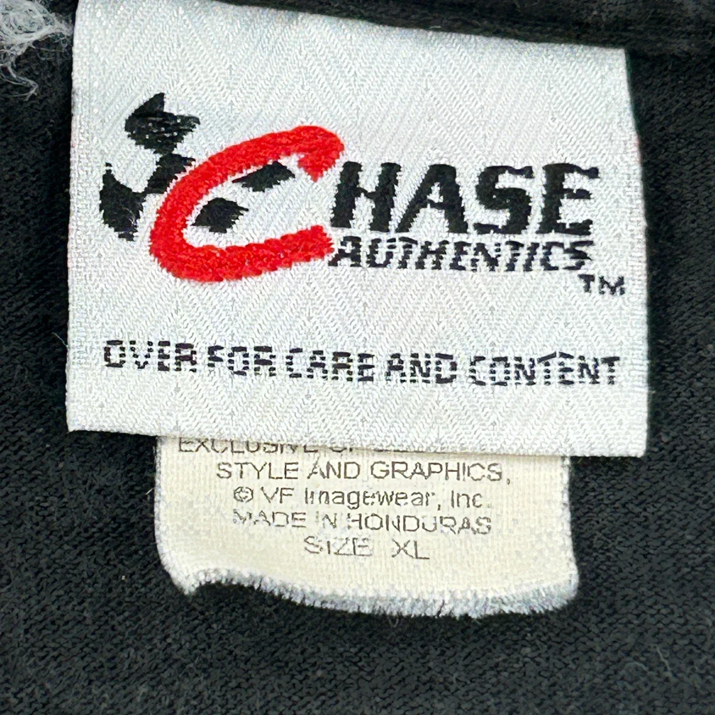 Budweiser Chase Authentics Graphic T-Shirt - XL Black Cotton - Image 3