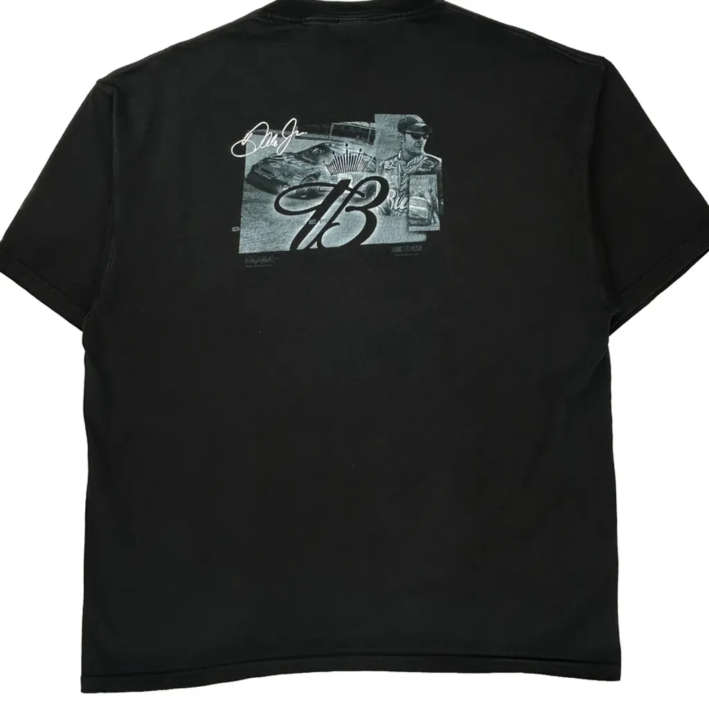 Budweiser Chase Authentics Graphic T-Shirt - XL Black Cotton - Image 6