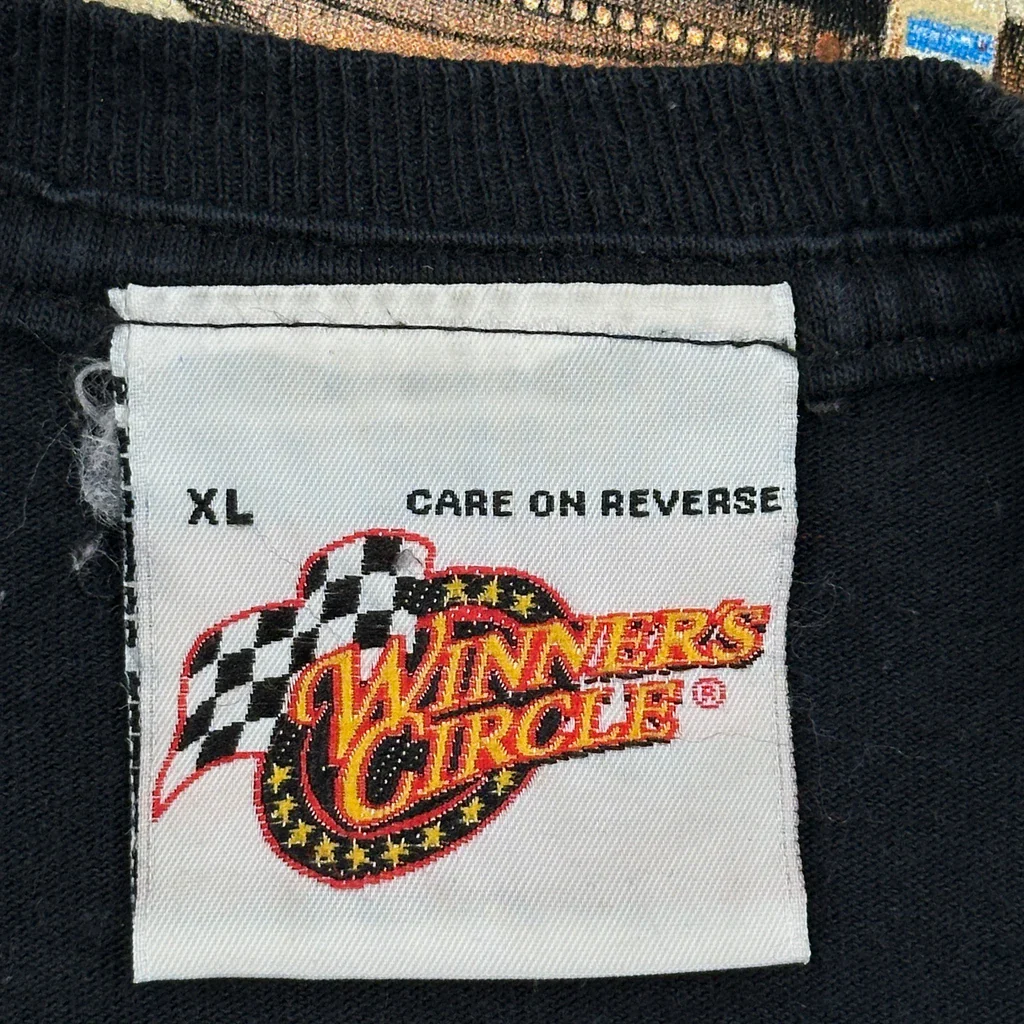 Budweiser Racing Winners Circle Nascar T-Shirt - XL Black Cotton - Image 3