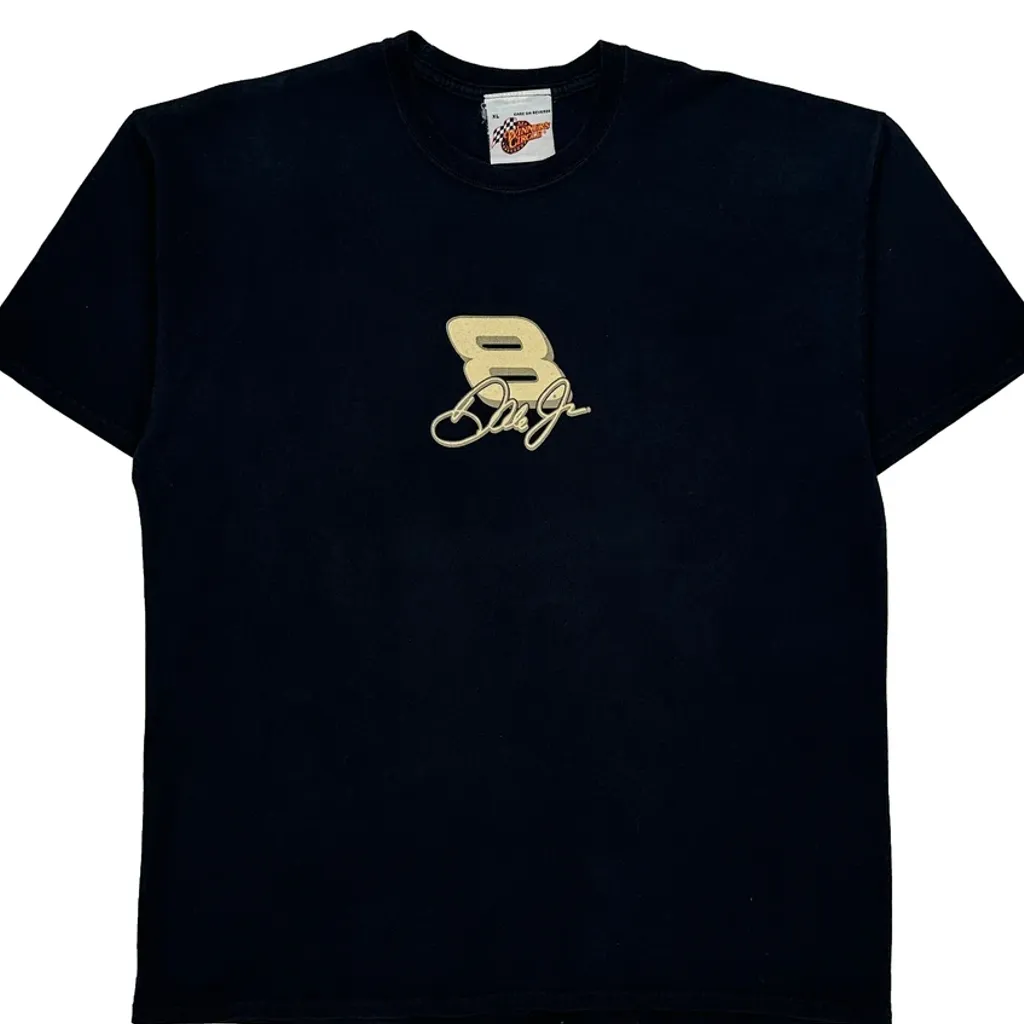 Budweiser Racing Winners Circle Nascar T-Shirt - XL Black Cotton - Image 4