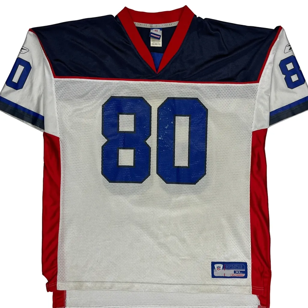 Buffalo Bills Reebok Football Jersey - XL White Polyester - Image 5