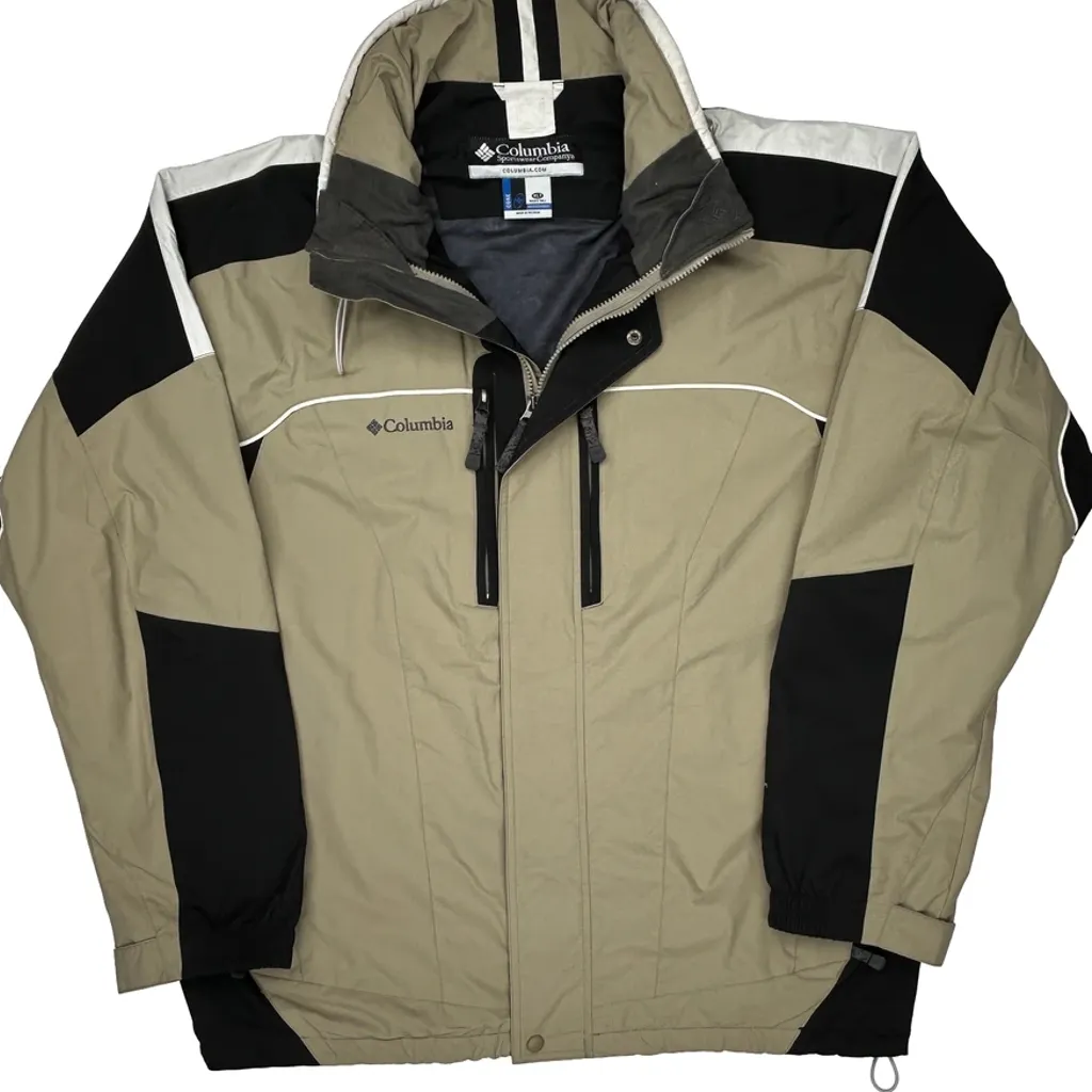 Bugaboo Columbia Waterproof Ski Jacket - XL Beige Polyester - Image 4