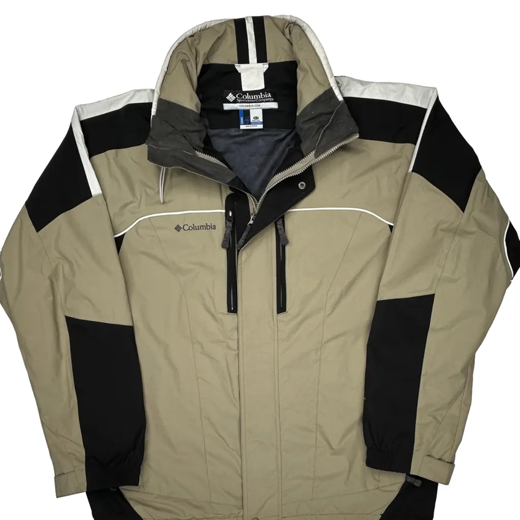 Bugaboo Columbia Waterproof Ski Jacket - XL Beige Polyester - Image 5