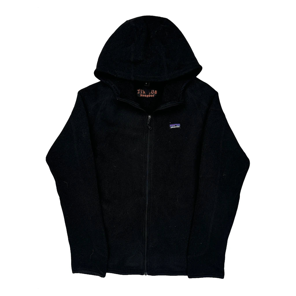Bulleit Bourbon Patagonia Fleece Jacket - Medium Black Polyester