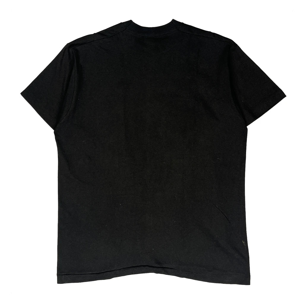 Bulls Vs Blazers Fruit Of The Loom Single Stitch T-Shirt - XL Black Cotton - Image 2