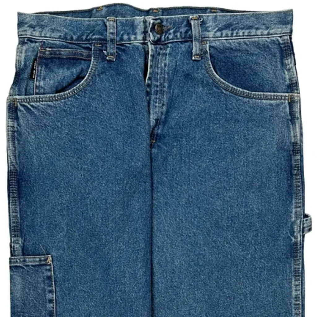 Bulwark Carpenter Jeans - 34W 34L Blue Cotton - Image 9