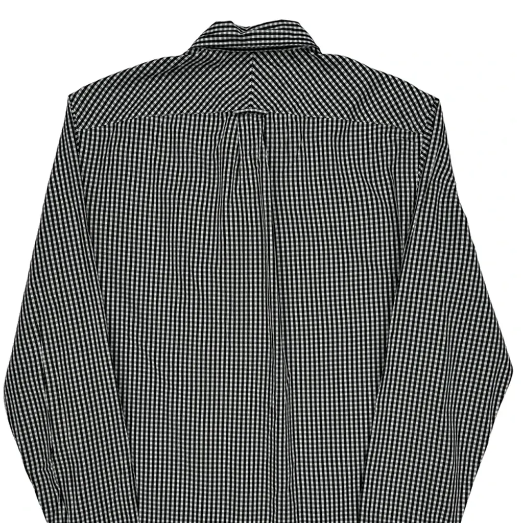 Burberry Brit Checked Shirt - Medium Black & White Cotton - Image 7