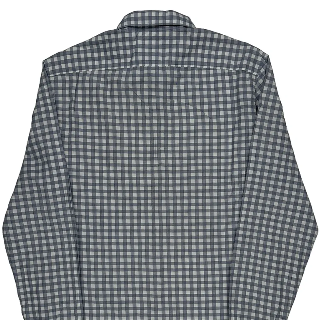Burberry Brit Checked Shirt - Medium Blue Cotton - Image 6