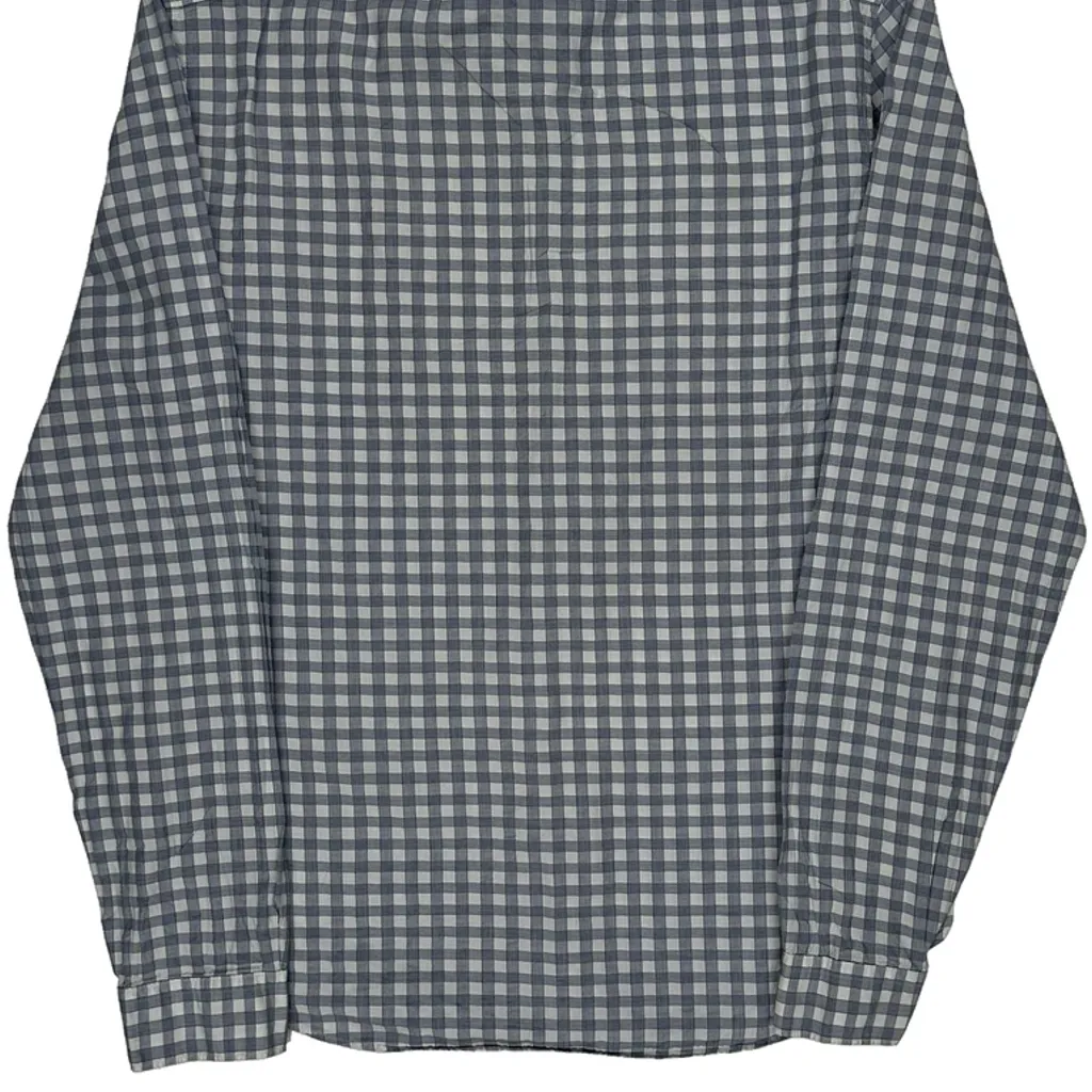 Burberry Brit Checked Shirt - Medium Blue Cotton - Image 7