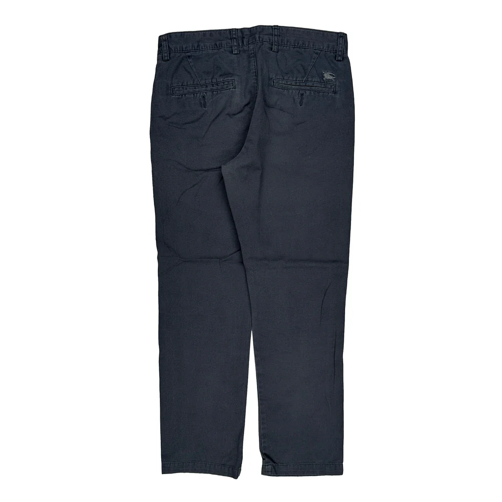 Burberry Checked Chinos - 29W 27L Grey Cotton