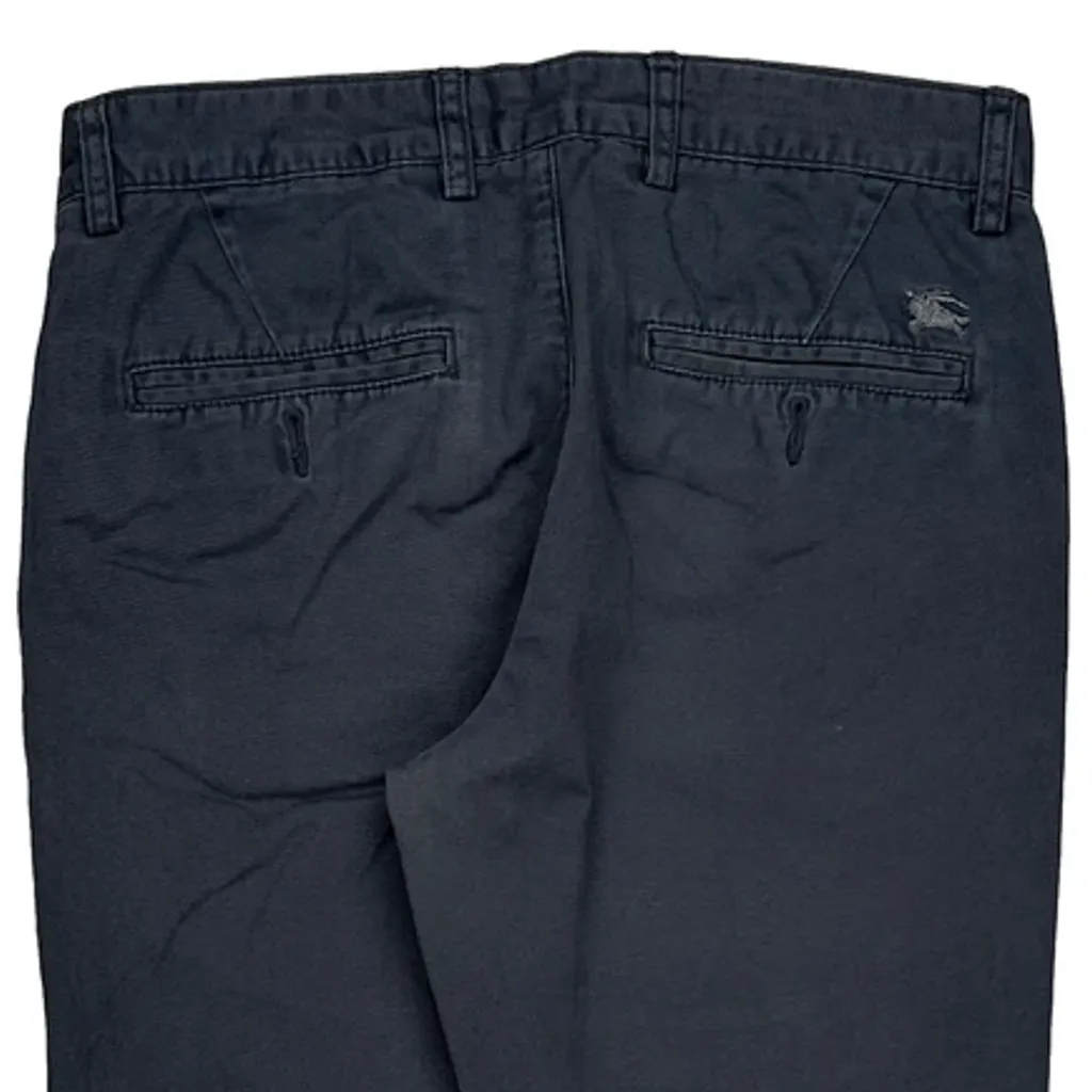 Burberry Checked Chinos - 29W 27L Grey Cotton - Image 7