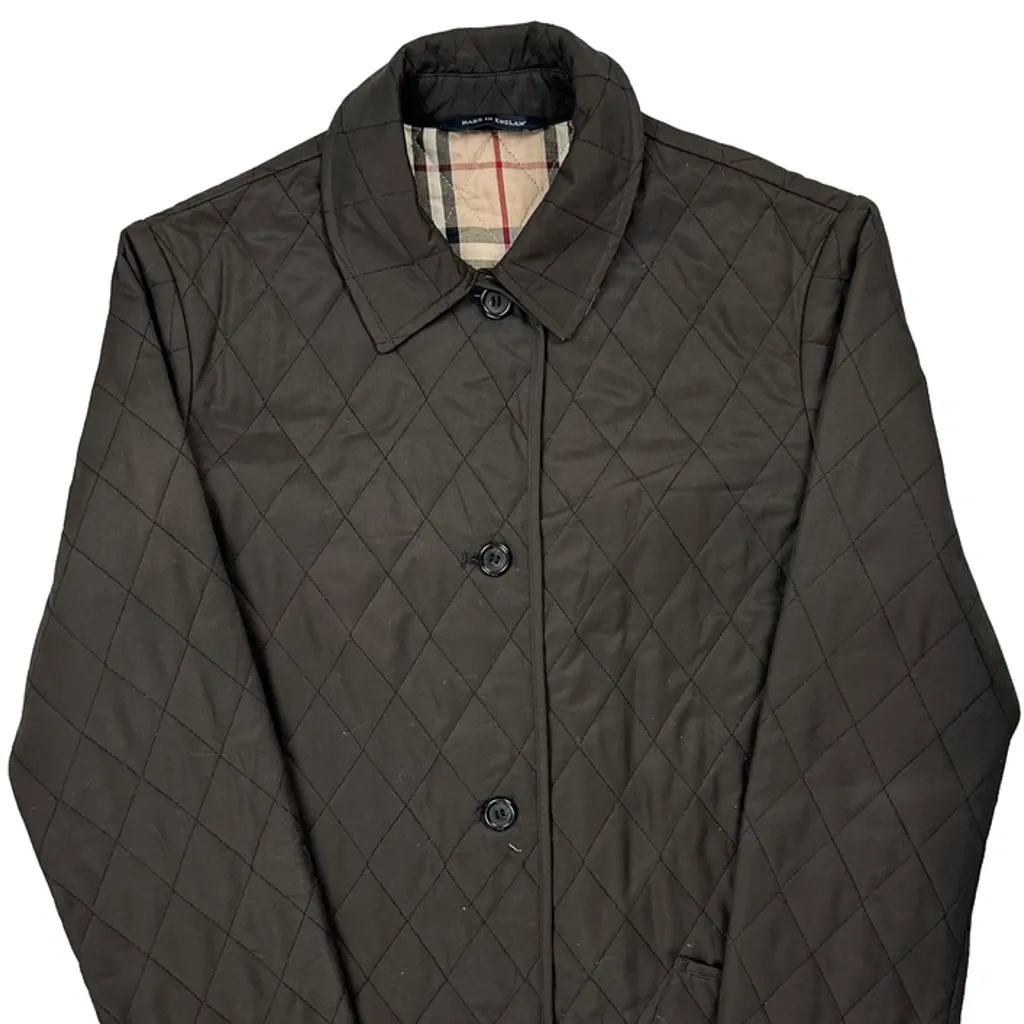 Burberry Quilted Jacket - Medium Black Polyester - Image 6