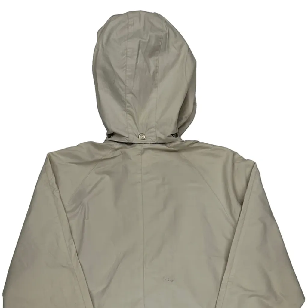 Burberry London Coat - Small Beige Cotton - Image 7