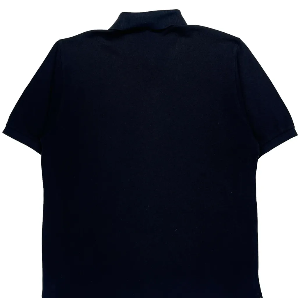 Burberry London Polo Shirt - Large Navy Cotton - Image 7