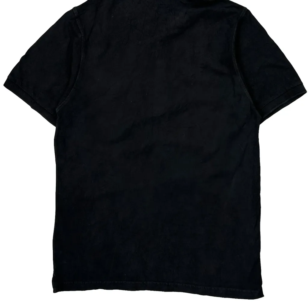 Burberry Slim Fit Polo Shirt - Large Black Cotton - Image 7