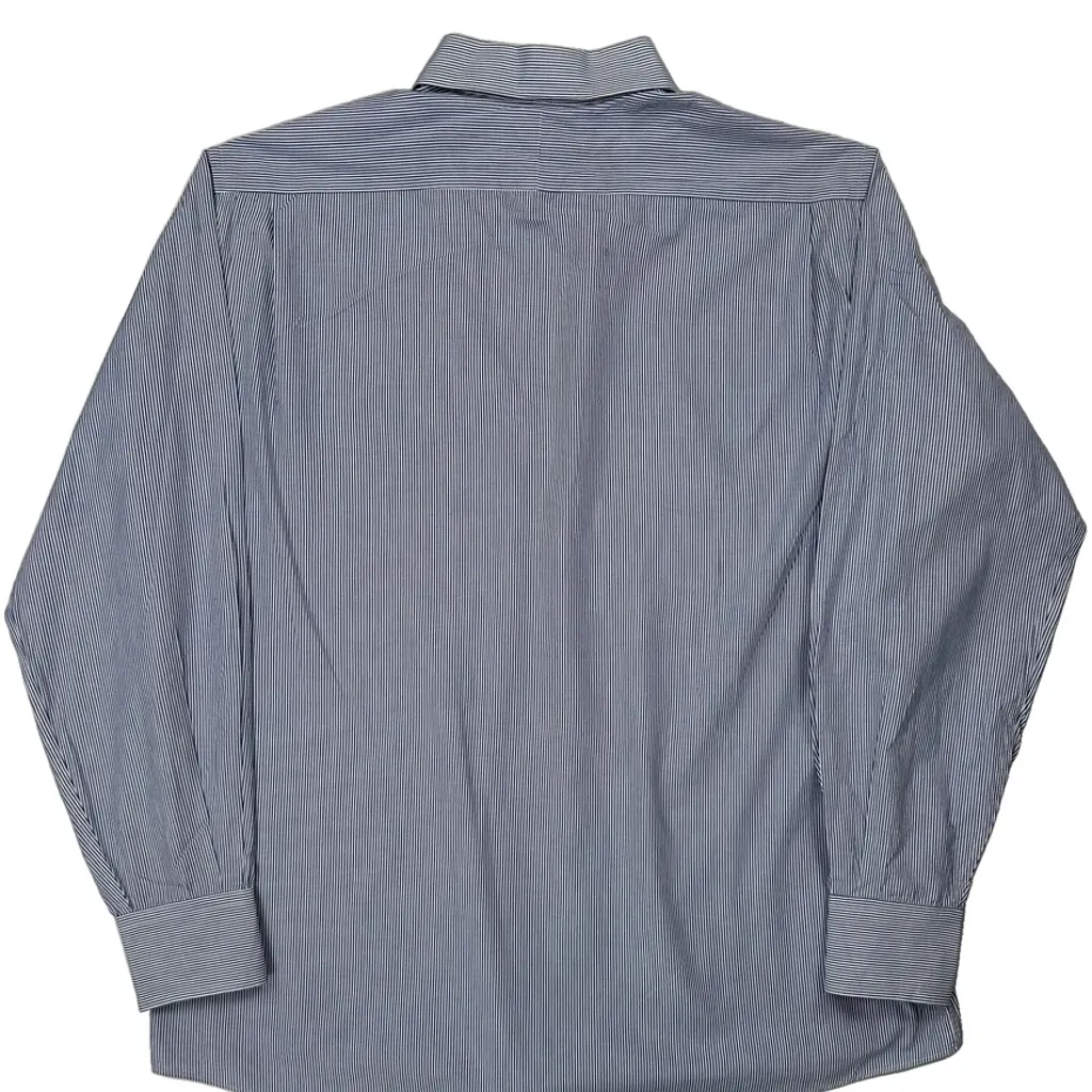 Burberry Striped Shirt - Large Blue Cotton - Image 6