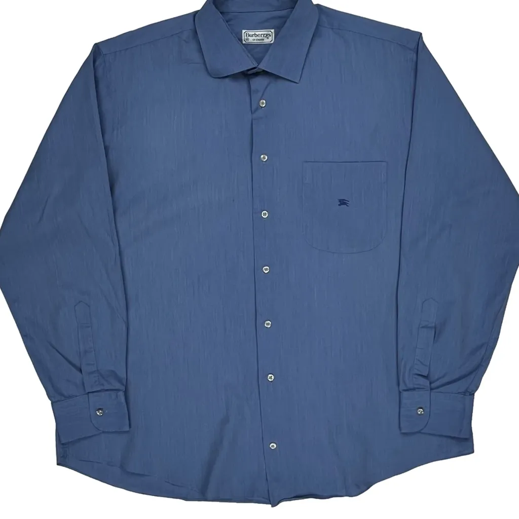 Burberry Shirt - XL Blue Cotton - Image 5