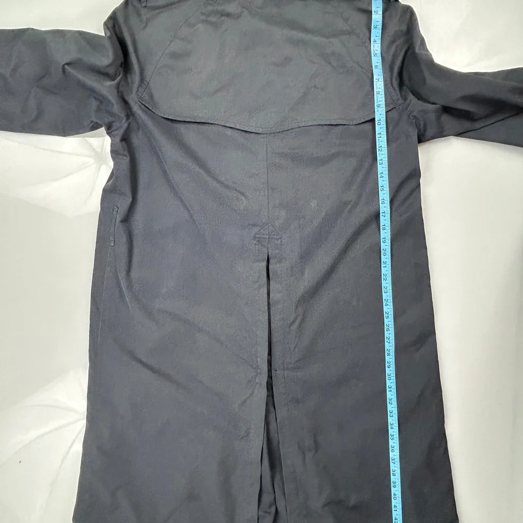 Burberry Double Breasted Trench Coat - Large Grey Cotton - Image 3