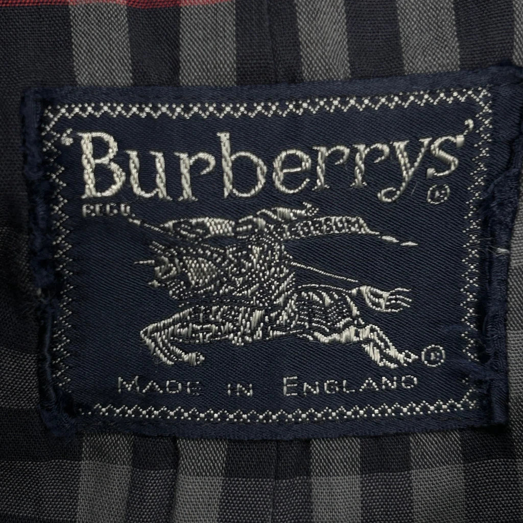 Burberry Double Breasted Trench Coat - Large Grey Cotton - Image 5