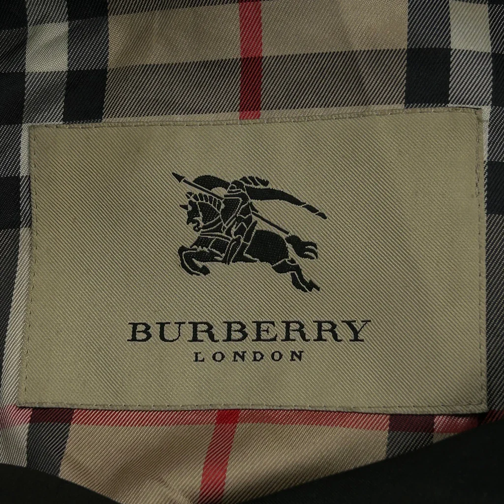 Burberry Double Breasted Trench Coat - Small Black Polyester - Image 5