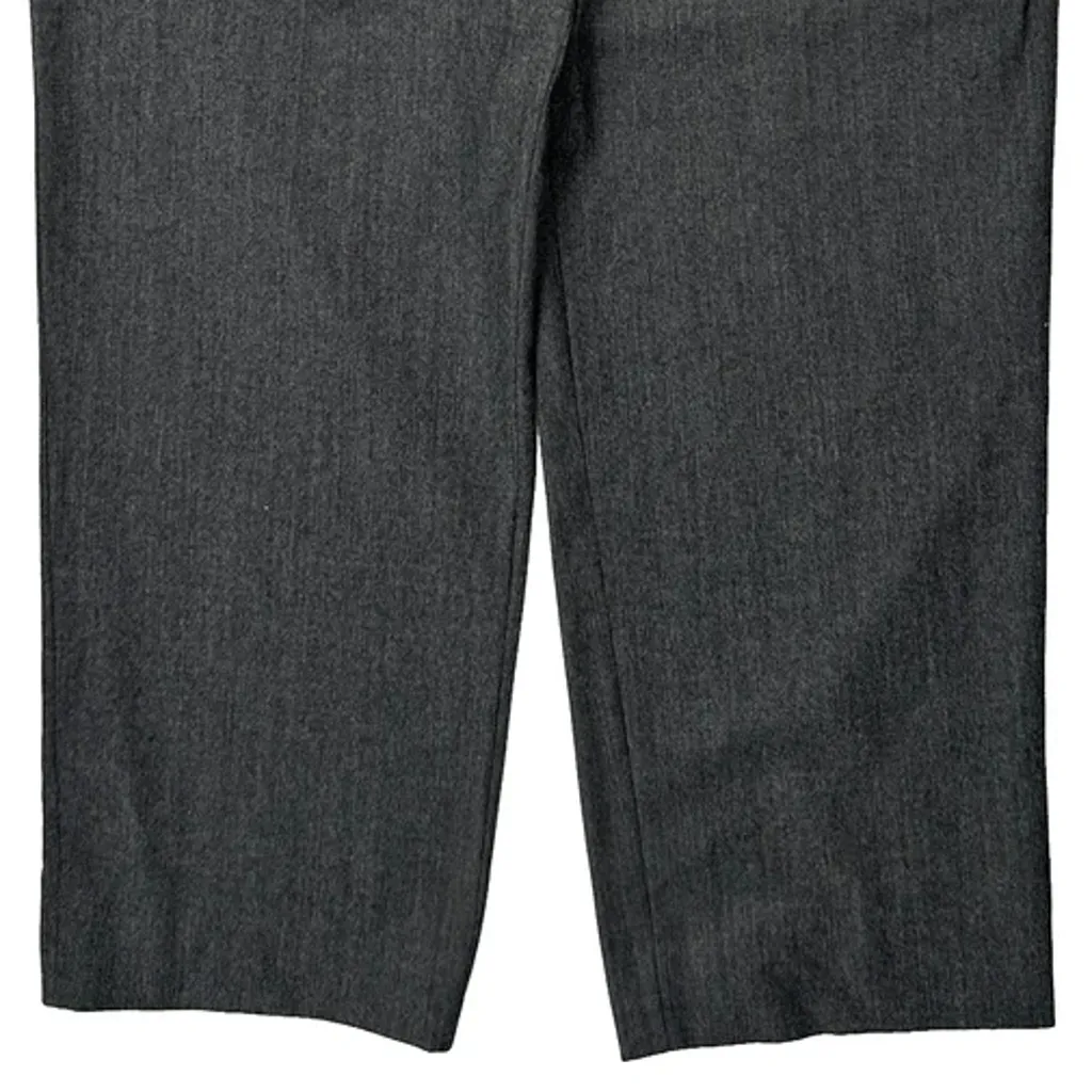 Burberry Pleated Trousers - 36W 29L Grey Wool Blend - Image 9