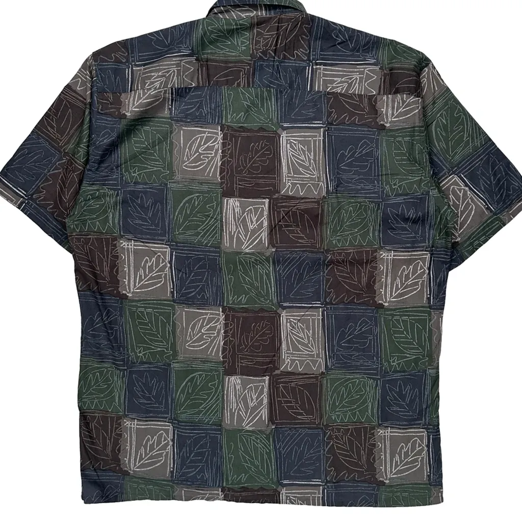 Burma Bibas Short Sleeve Shirt - Large Multicoloured Cotton - Image 7