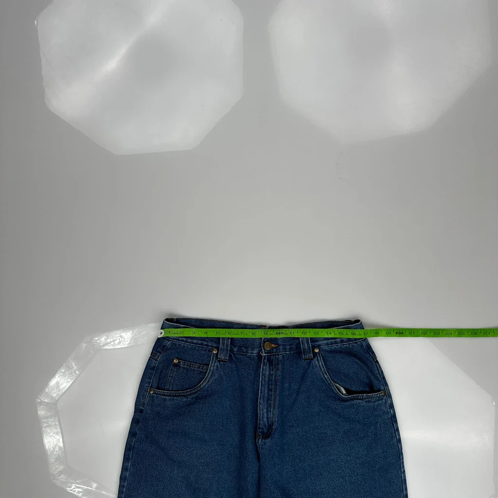 Burnside Denim Shorts - 34W 11L Blue Denim - Image 3