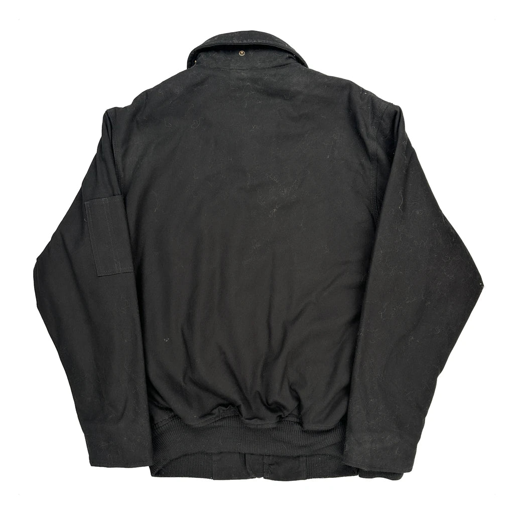 C2 Workwear Jacket - Medium Black Cotton - Image 2