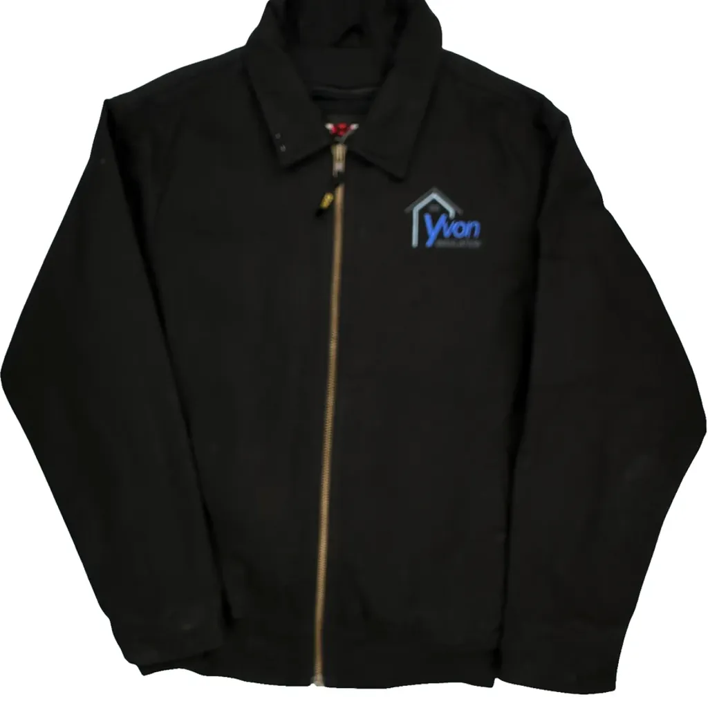 C2 Workwear Jacket - Medium Black Cotton - Image 4