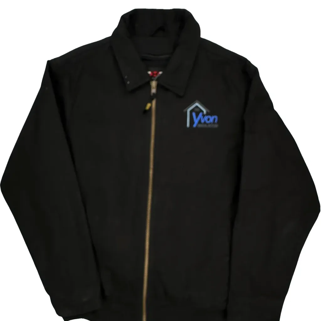 C2 Workwear Jacket - Medium Black Cotton - Image 5