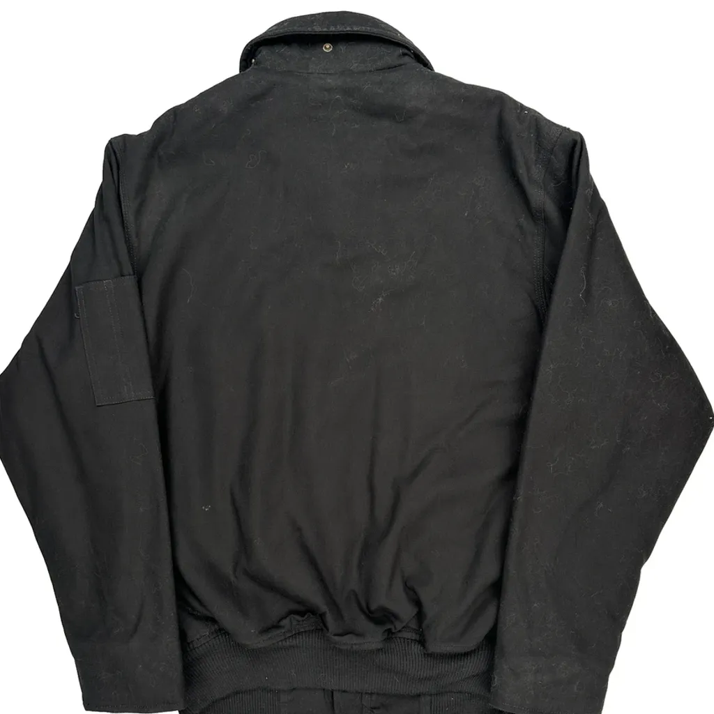 C2 Workwear Jacket - Medium Black Cotton - Image 6
