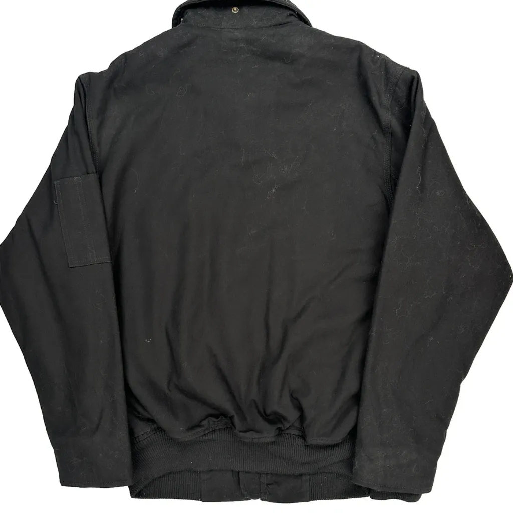 C2 Workwear Jacket - Medium Black Cotton - Image 7