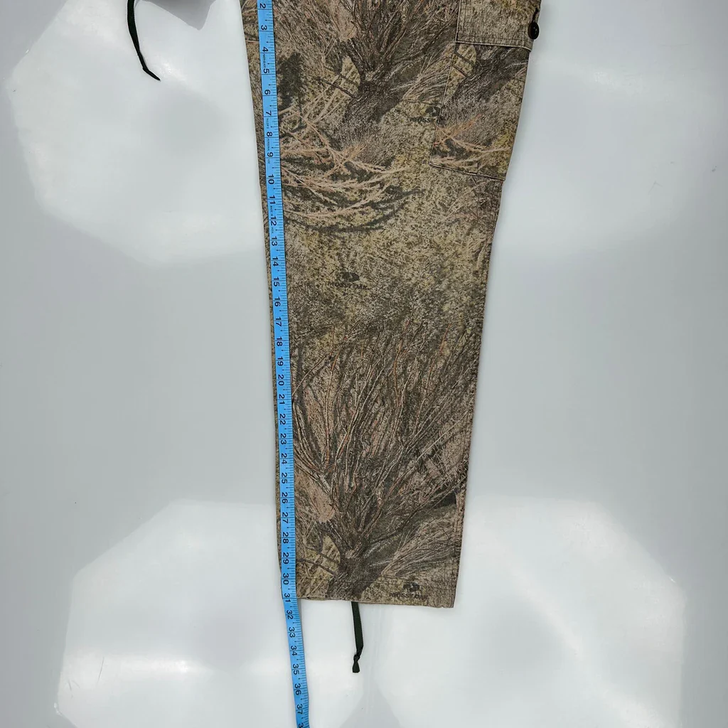 Cabelas Cargo Trousers - 36W 31L Green Cotton - Image 5