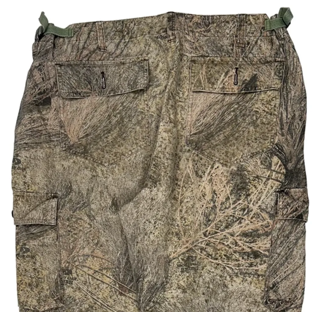 Cabelas Cargo Trousers - 36W 31L Green Cotton - Image 8