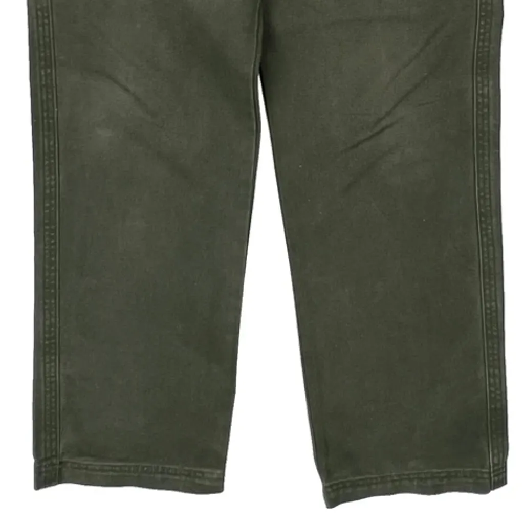 Cabelas Carpenter Trousers - 36W 30L Green Cotton - Image 10