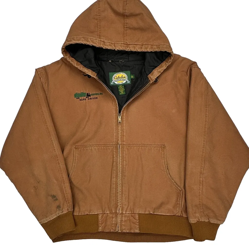 Cabelas Workwear Jacket - XL Brown Cotton - Image 5