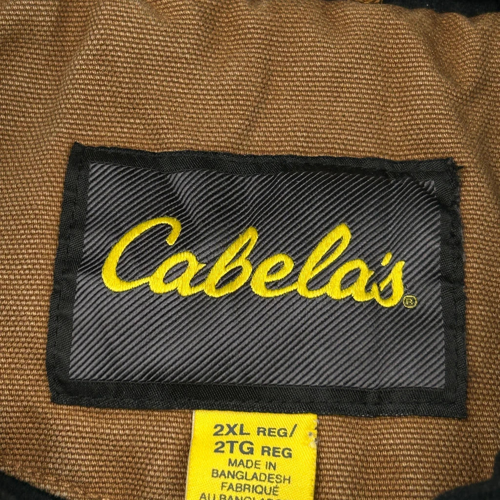 Cabelas Jacket - 2XL Brown Cotton - Image 3