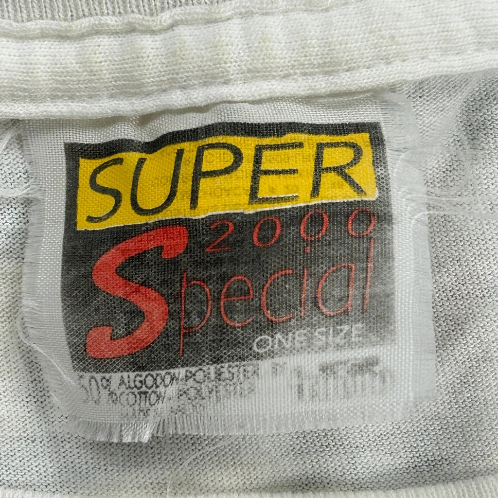 Cabo San Lucas 2000 Super 200 Graphic T-Shirt - XL White Cotton - Image 3