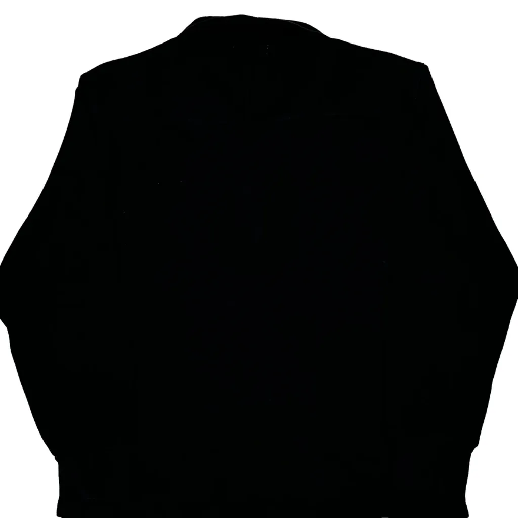Calvin Klein 1/4 Zip - Large Black Cotton - Image 7
