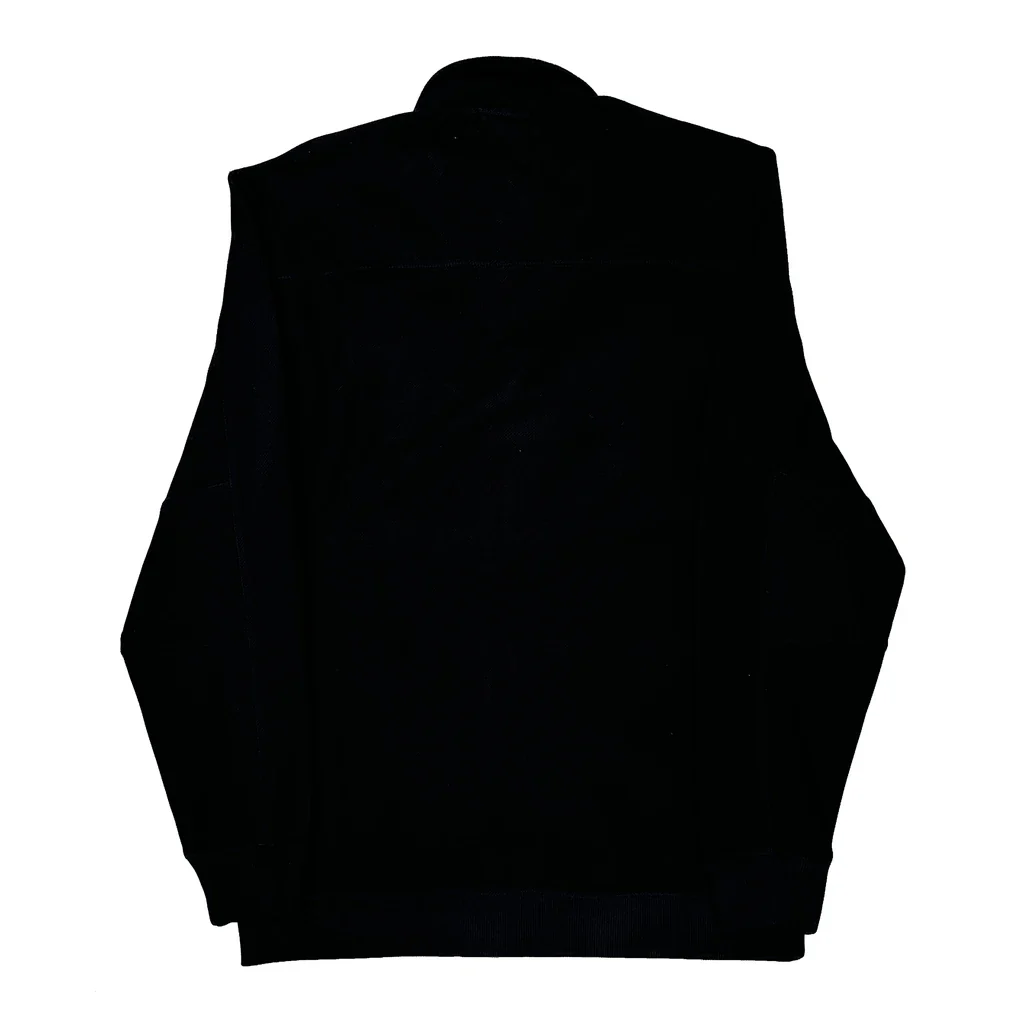 Calvin Klein 1/4 Zip - Medium Black Cotton - Image 2