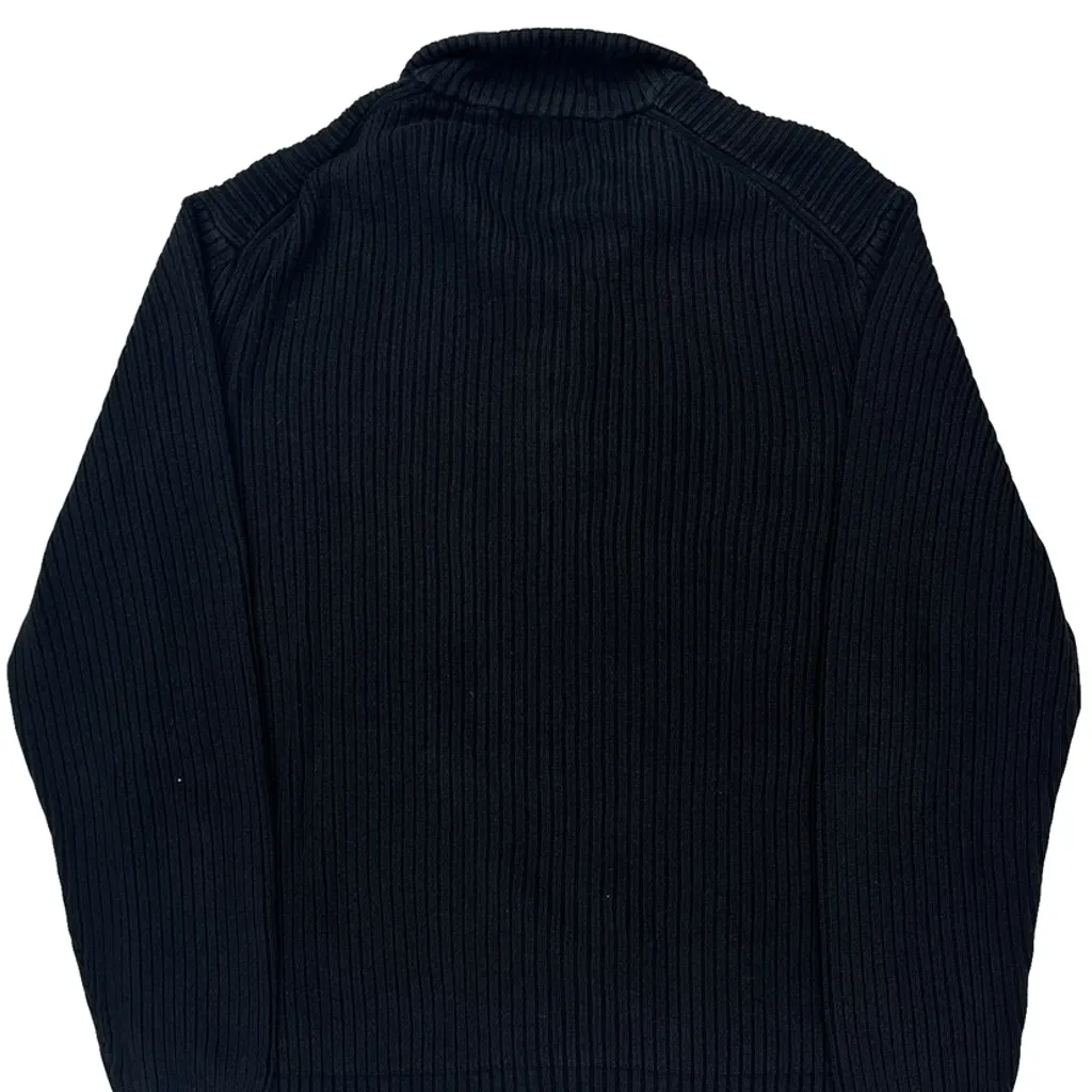 Calvin Klein 1/4 Zip - XL Black Cotton - Image 6
