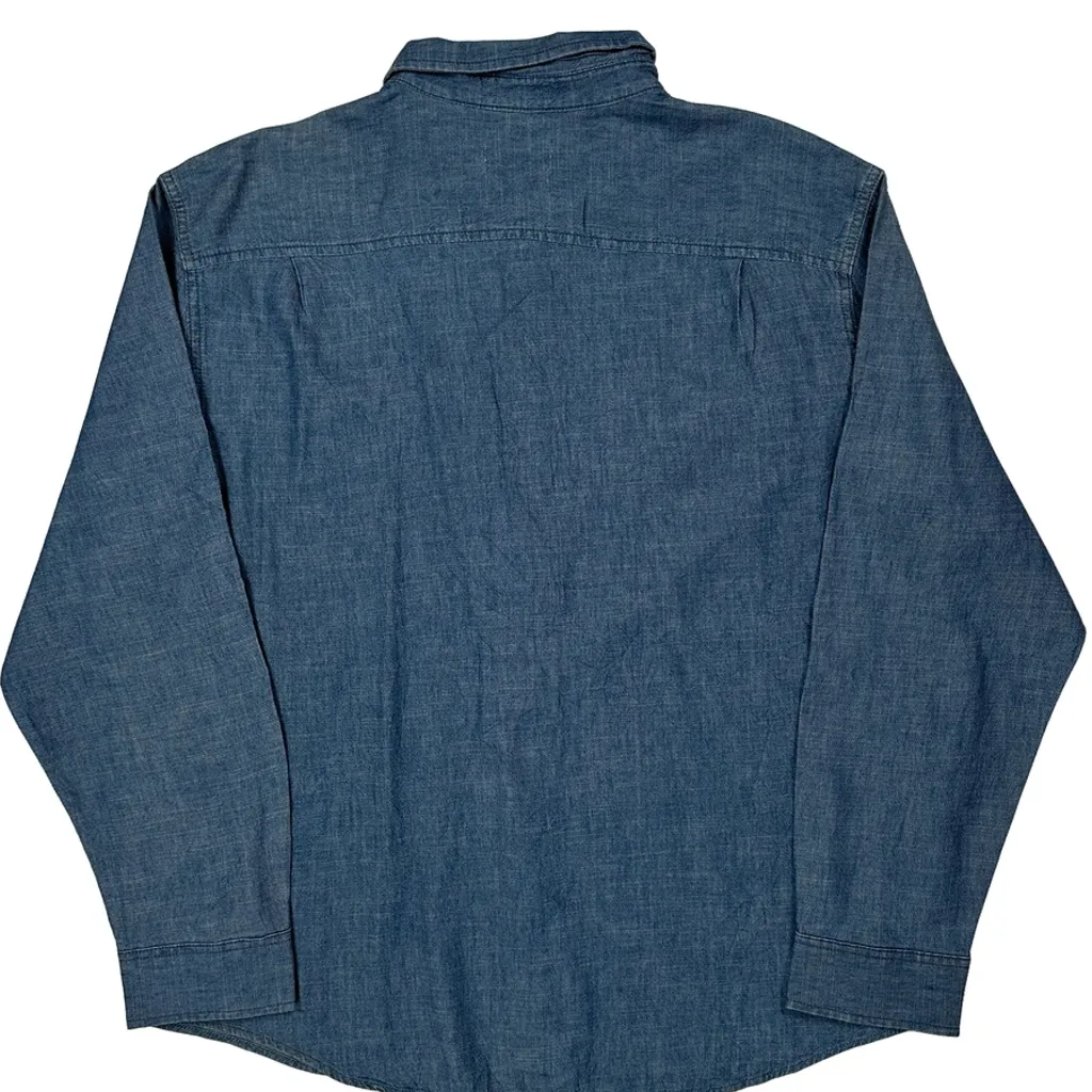 Calvin Klein Denim Shirt - XL Blue Cotton - Image 7