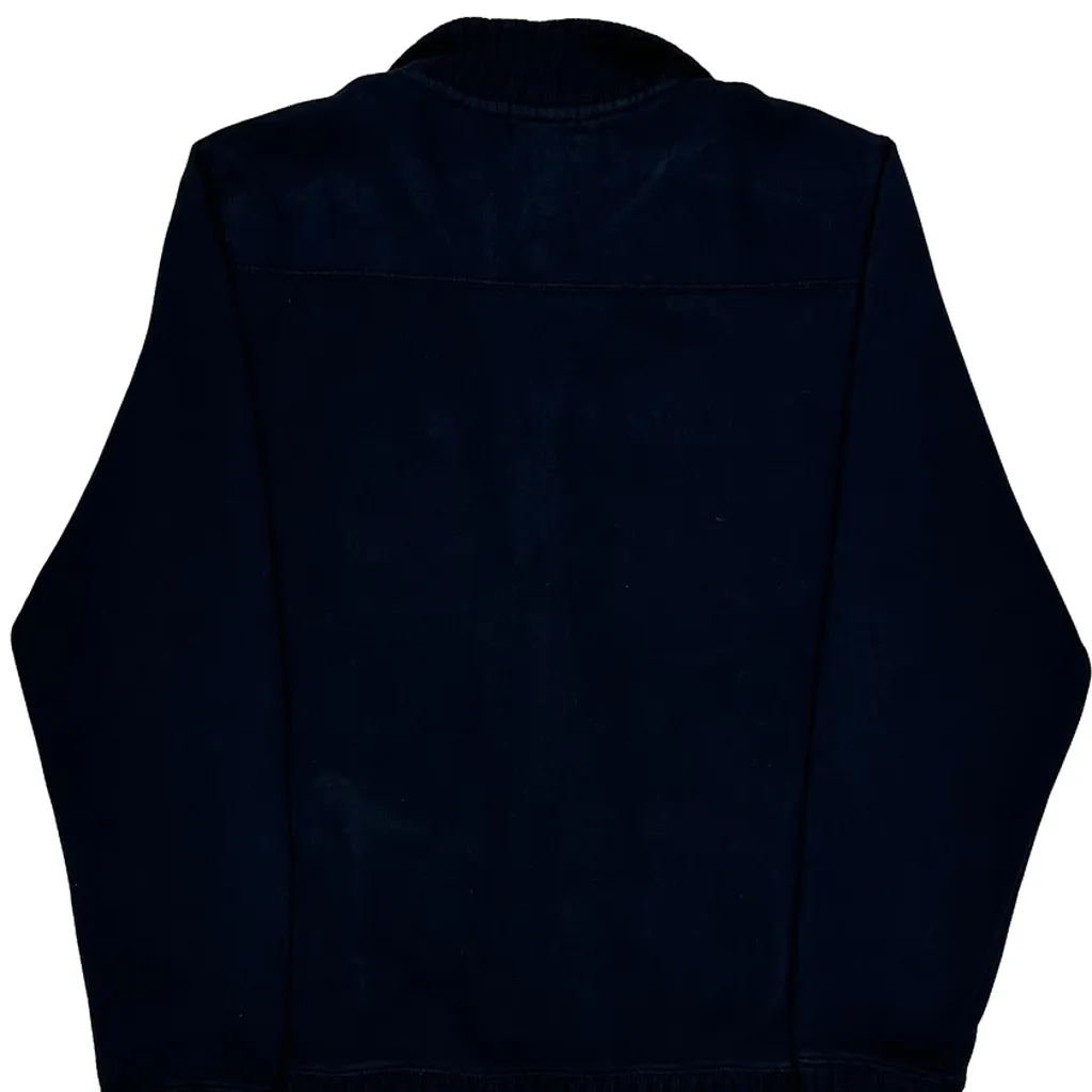 Calvin Klein Jacket - Large Navy Cotton Blend - Image 7