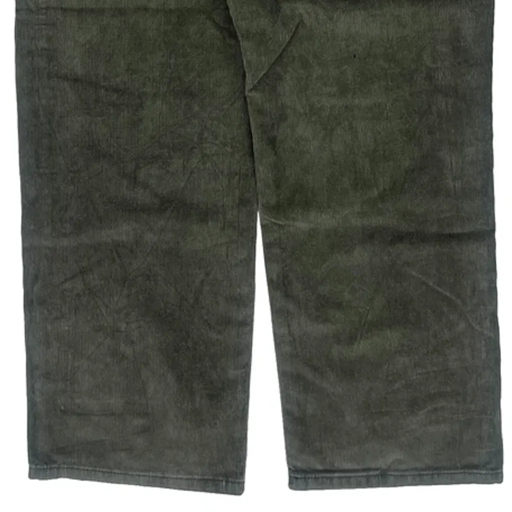 Calvin Klein Jeans Cord Pants - 32″ Waist Green Corduroy - Image 7
