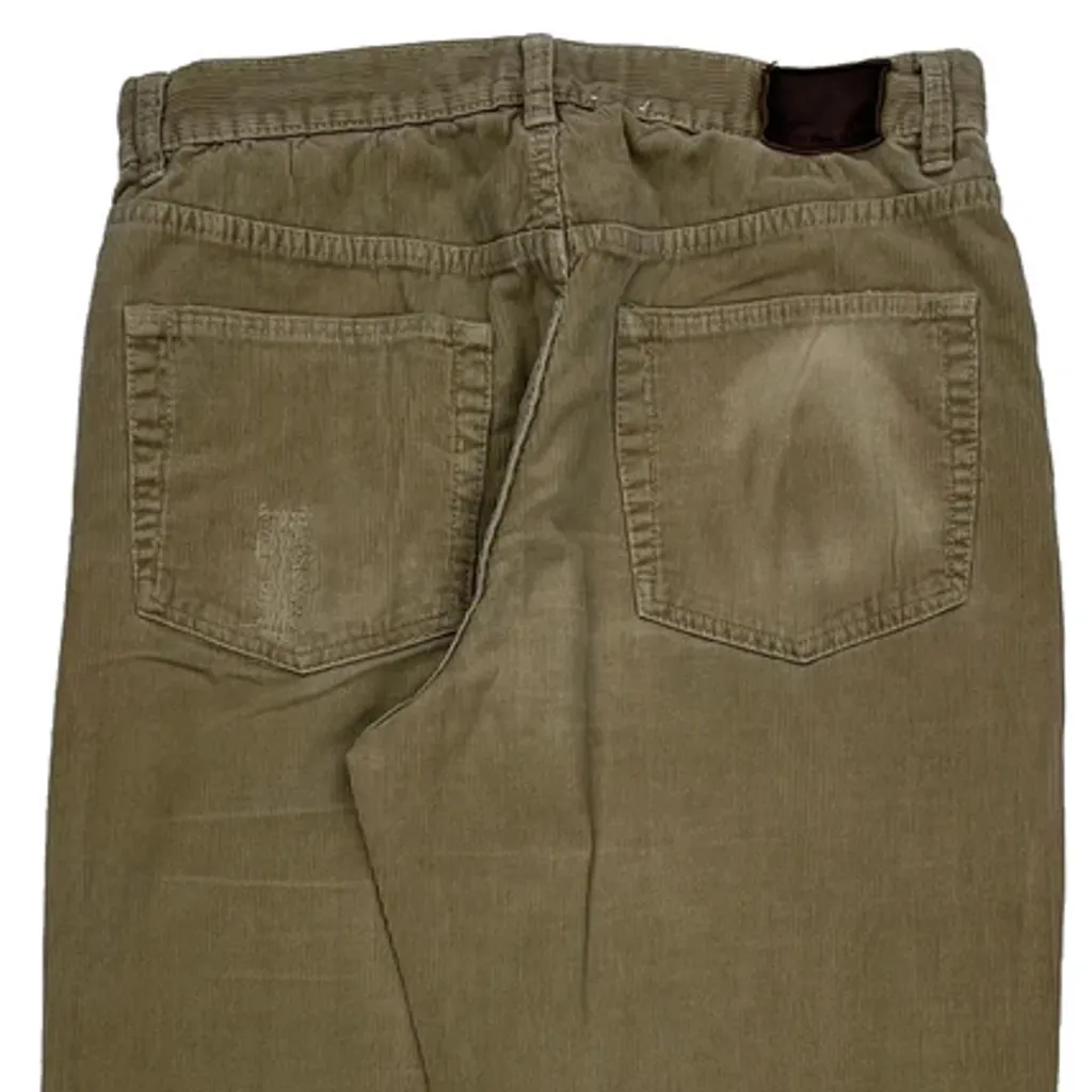 Calvin Klein Jeans Cord Trousers - 31″ Waist Beige Cotton - Image 7