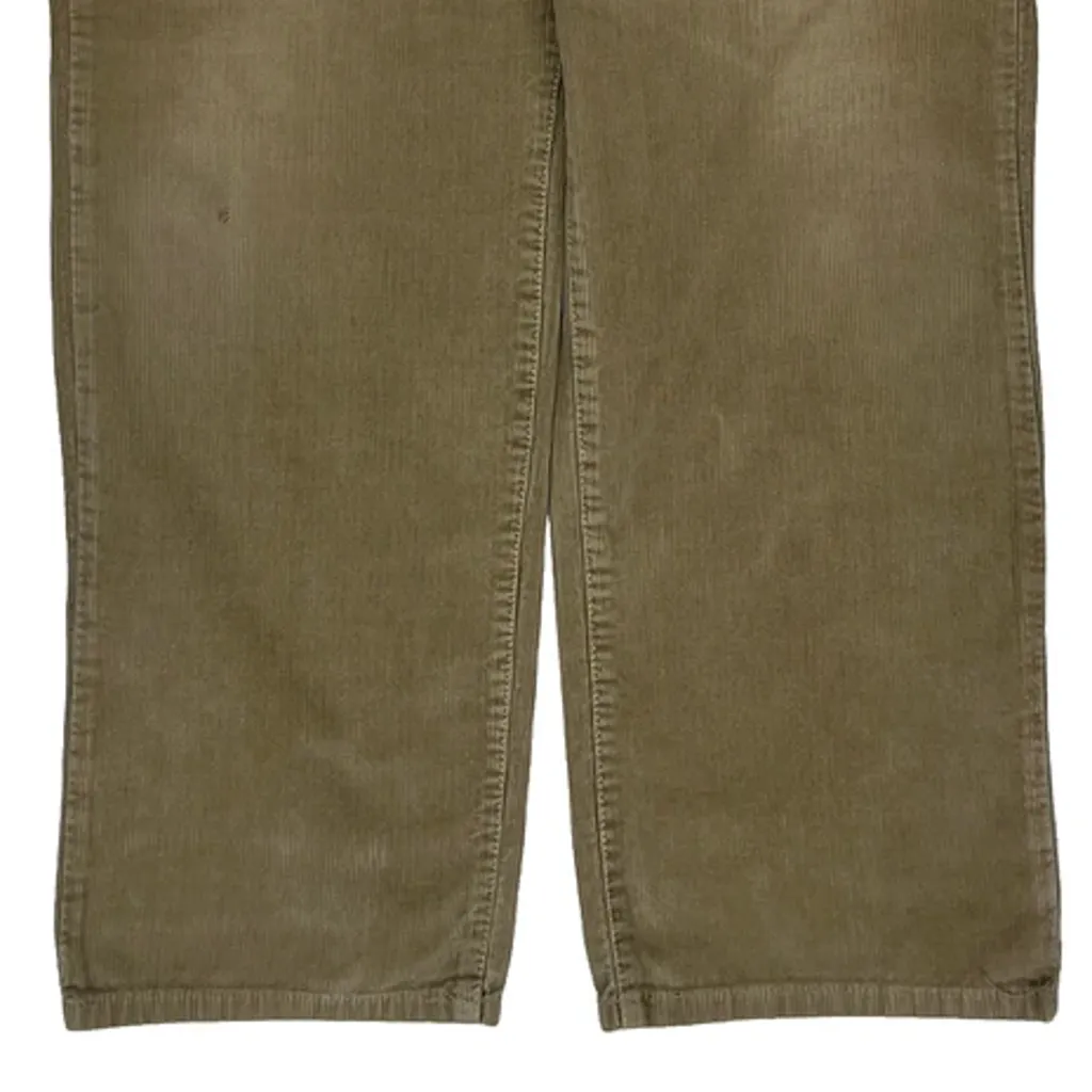 Calvin Klein Jeans Cord Trousers - 31″ Waist Beige Cotton - Image 9
