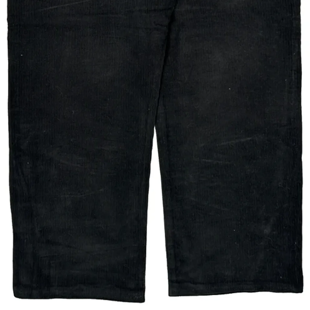 Calvin Klein Jeans Cord Trousers - 33″ Waist Black Corduroy - Image 7