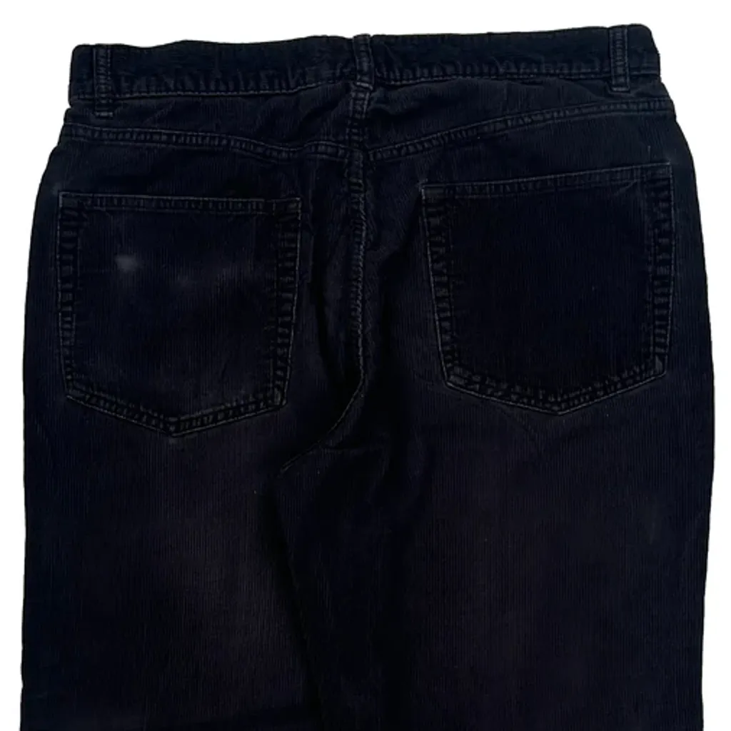 Calvin Klein Jeans Cord Trousers - 36″ Waist Black Corduroy - Image 7