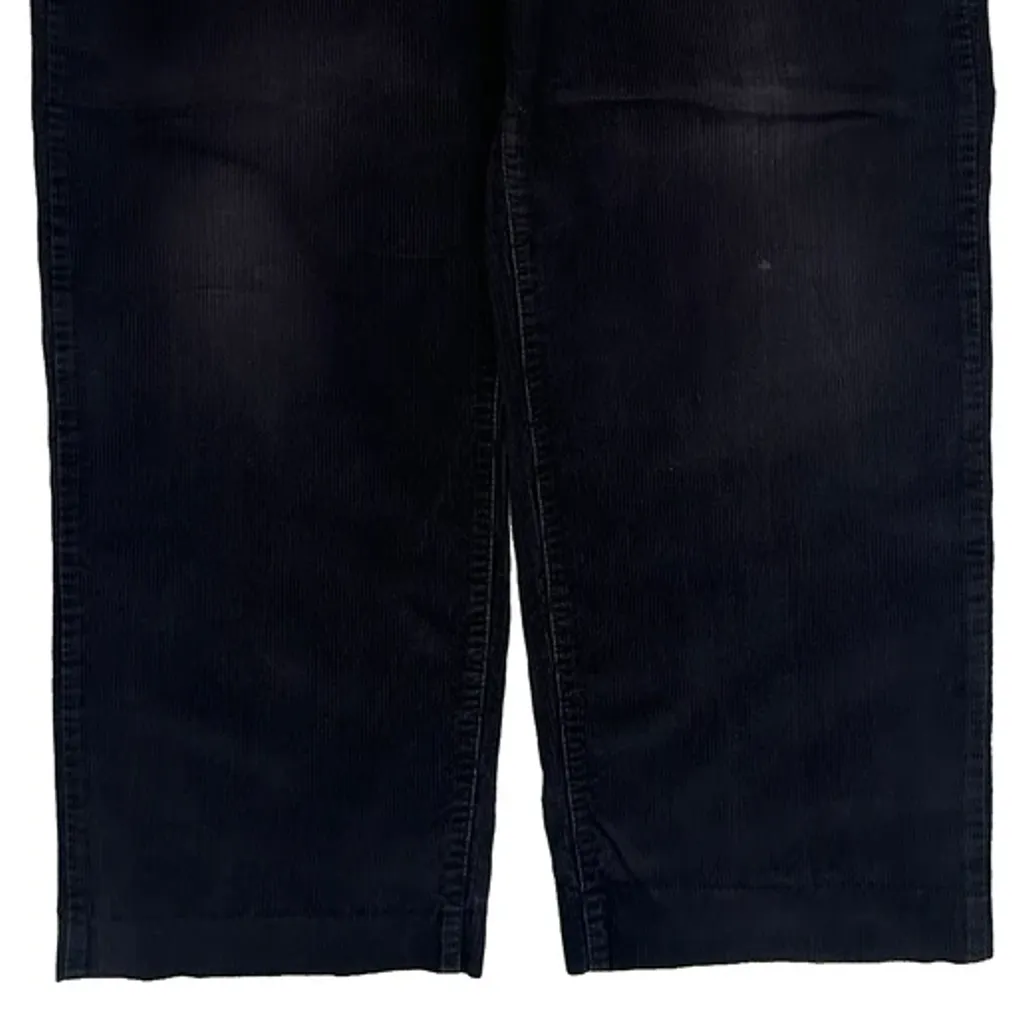 Calvin Klein Jeans Cord Trousers - 36″ Waist Black Corduroy - Image 9