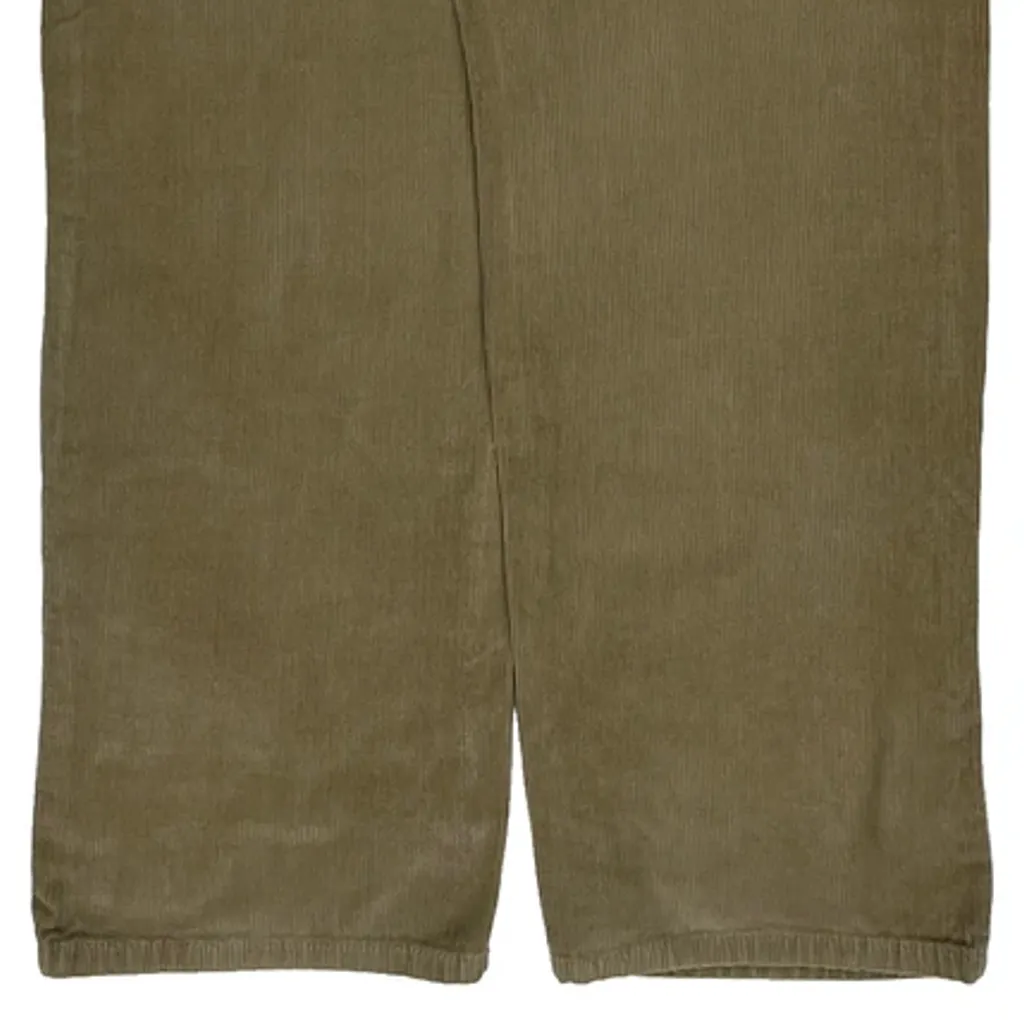 Calvin Klein Jeans Cord Trousers - 31″ Waist Khaki Corduroy - Image 8